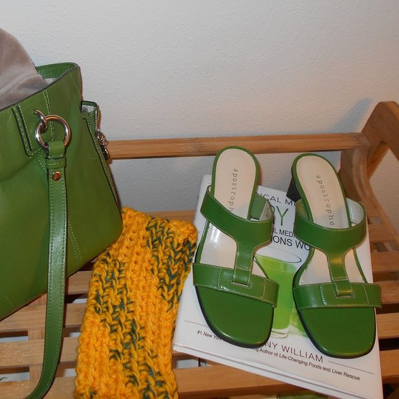 Headband Yellow and Green - Picture 5 of 9